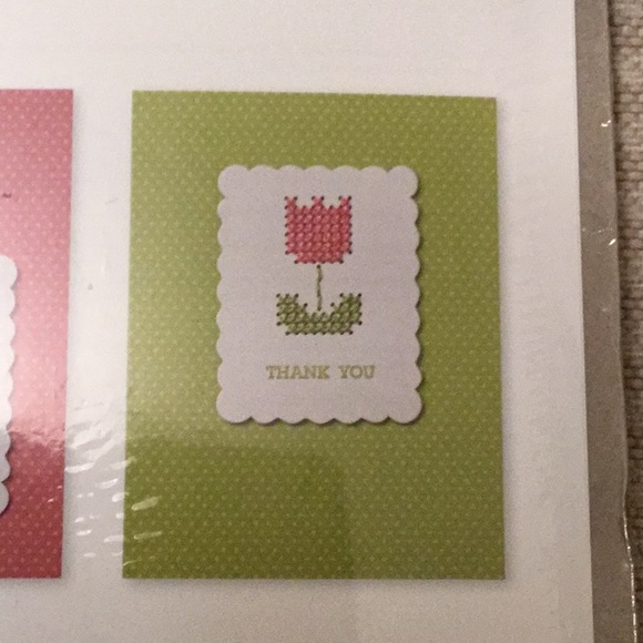 Stampin Up! Cross stitch card set - Picture 5 of 6